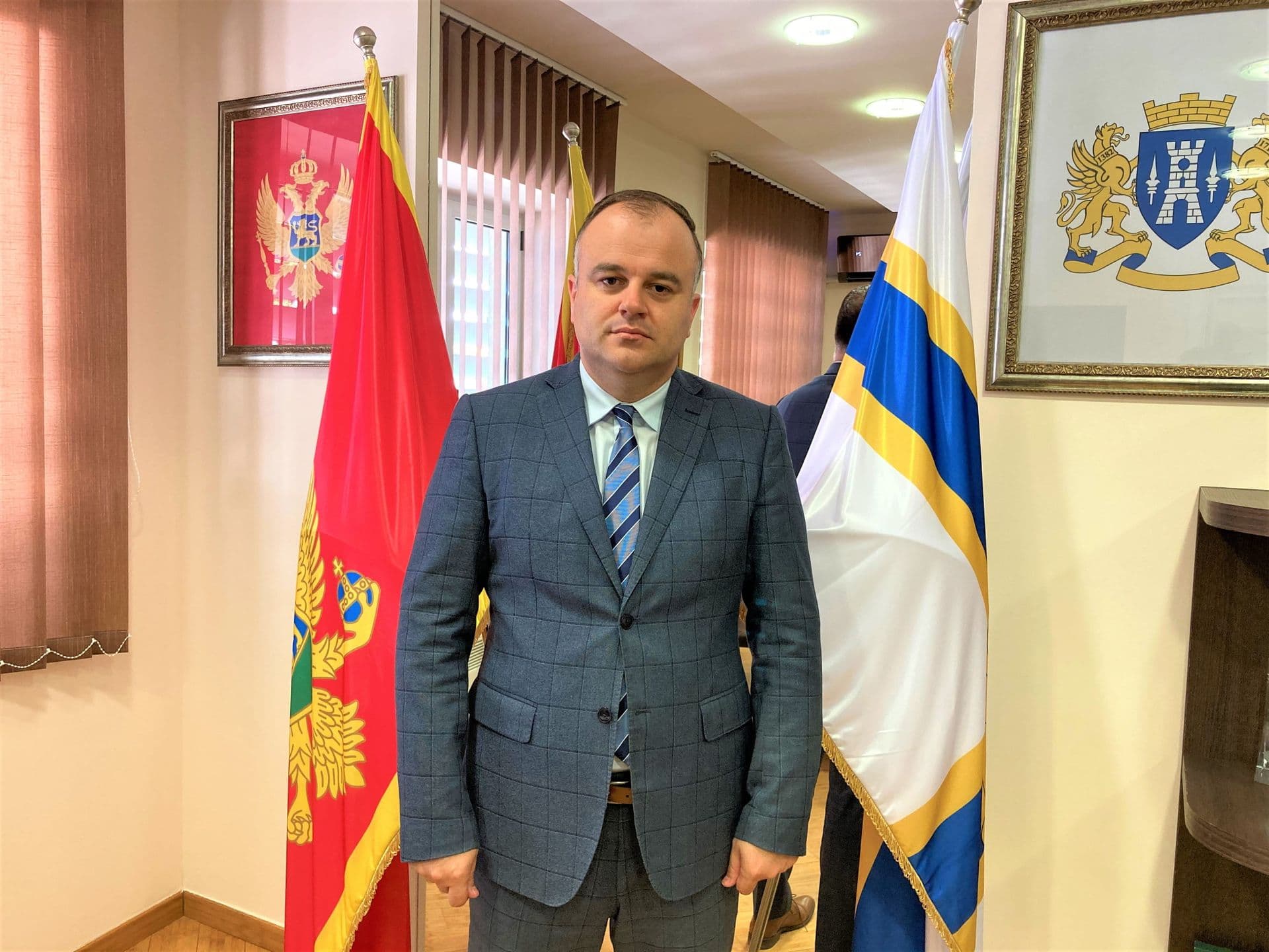 Stevan Katić, predsjednik opštine Herceg Novi
